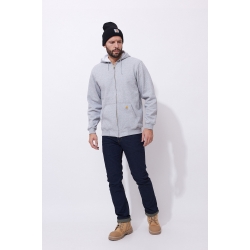 Bluza Carhartt Midweight Full Zip Heather Grey